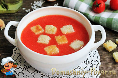 Томатный суп Гаспачо классический рецепт