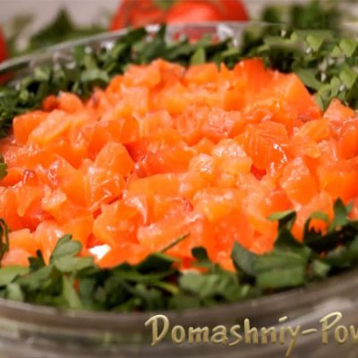 Салат на праздник быстро и вкусно с красной рыбой на сайте Домашний повар