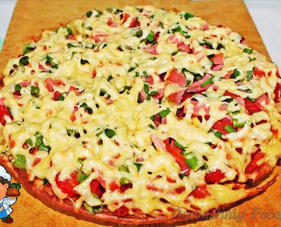 Быстрая пицца на сковородке на сайте Домашний повар