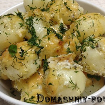 Картофель под сметанным соусом на сайте кулинарных рецептов