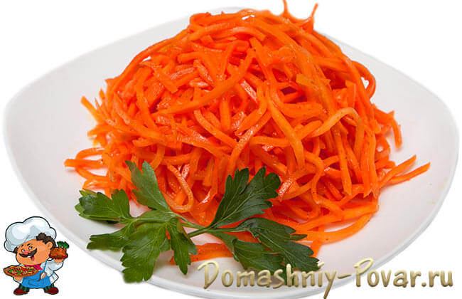 Самая вкусная морковь по-корейски быстро и просто — рецепт с фото и видео