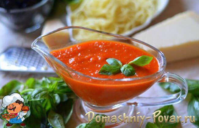 Как сделать домашний томатный соус