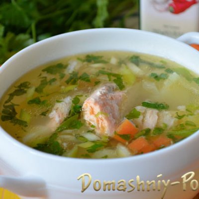 суп из головы семги на сайте Домашний повар