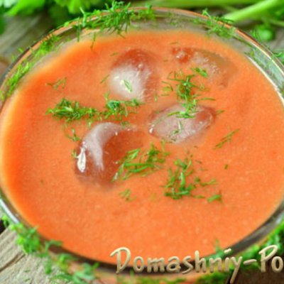 томатный суп гаспачо на сайте Домашний повар