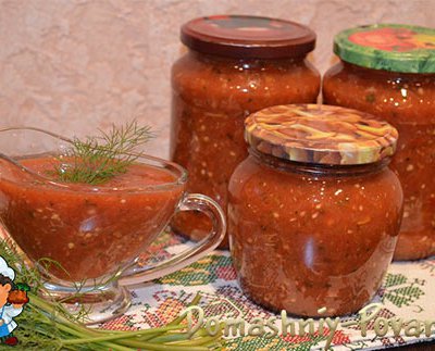 Как делать хреновину с помидорами и чесноком на сайте Домашний повар