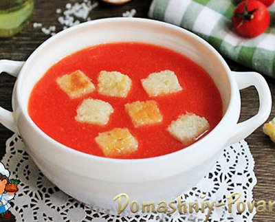 Томатный суп Гаспачо классический рецепт холодного супа-пюре на сайте Домашний повар