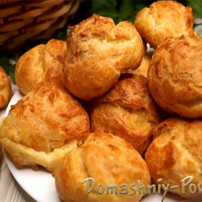 Сырные заварные булочки рецепт с фото на сайте Домашний повар