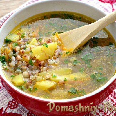 Гречневый суп с курицей рецепт с фото пошагово на сайте Домашний повар