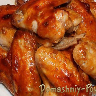 Куриные крылышки в медово соевом соусе в духовке рецепт с фото на сайте Домашний повар