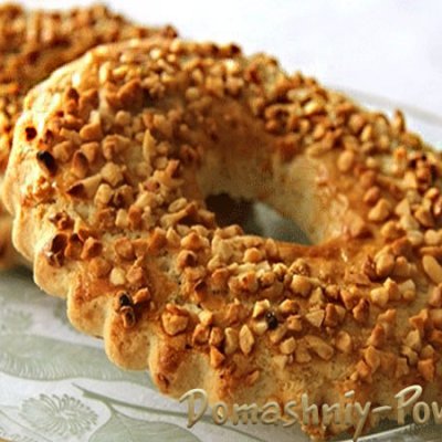 Песочные кольца с орехами рецепт по госту на сайте Домашний повар