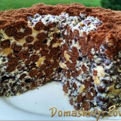 Торт из шоколадных шариков сухие завтраки: без выпечки на сайте Домашний повар