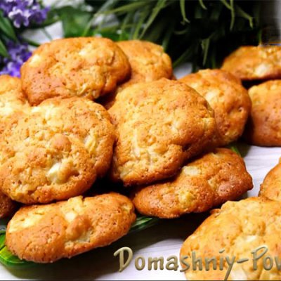 Печенье с яблоками рецепт с фото пошагово в духовке на сайте Домашний повар