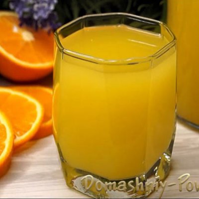 Апельсиновый сок в домашних условиях из 4 апельсинов